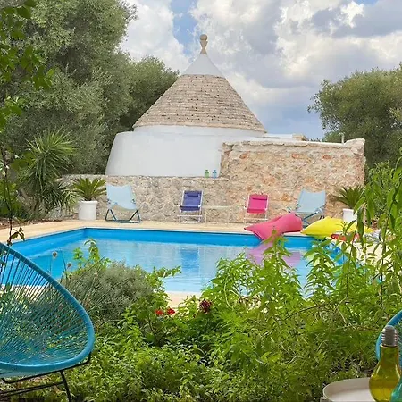 Trullo Maria Elisabetta Avec Piscine Pour 8 サン・ヴィート・デイ・ノルマンニ