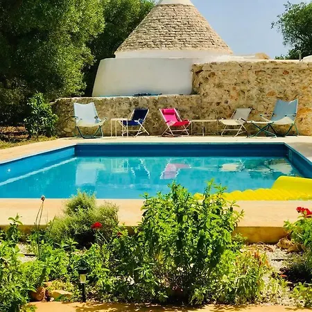 Trullo Maria Elisabetta Avec Piscine Pour 8