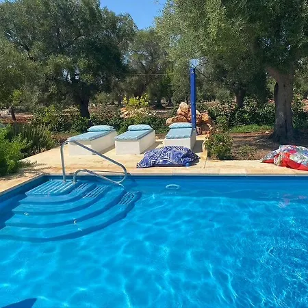 Trullo Maria Elisabetta Avec Piscine Pour 8 ヴィラ *
