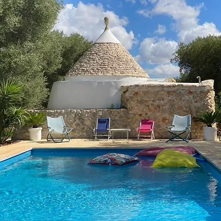 Trullo Maria Elisabetta Avec Piscine Pour 8 サン・ヴィート・デイ・ノルマンニ